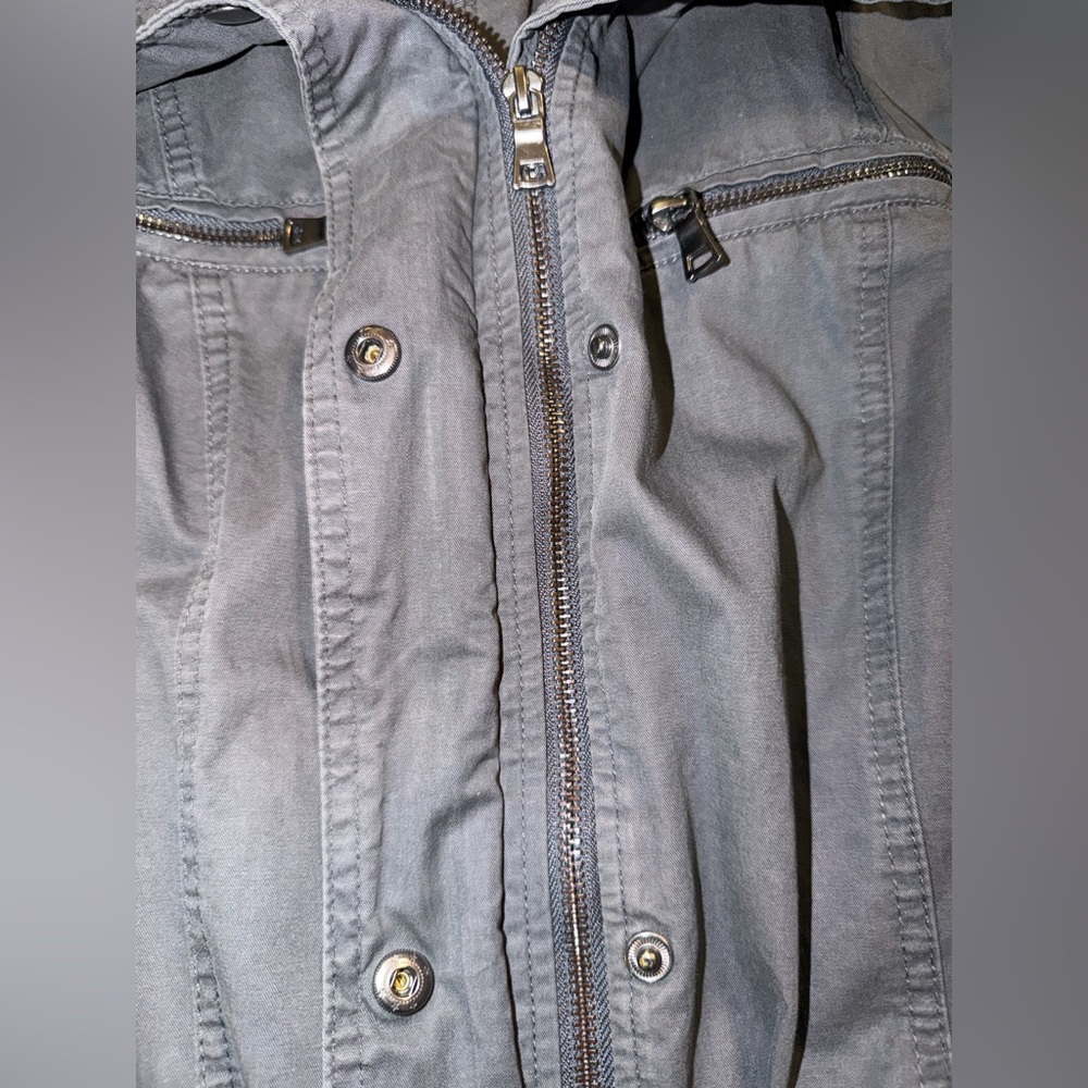 Style & Co Women's Charcoal Gray Jacket - Picture 12 of 12